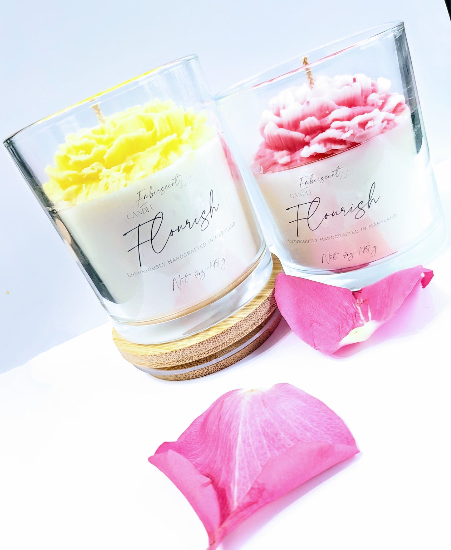 Flourish 7oz glass Specialty Candle