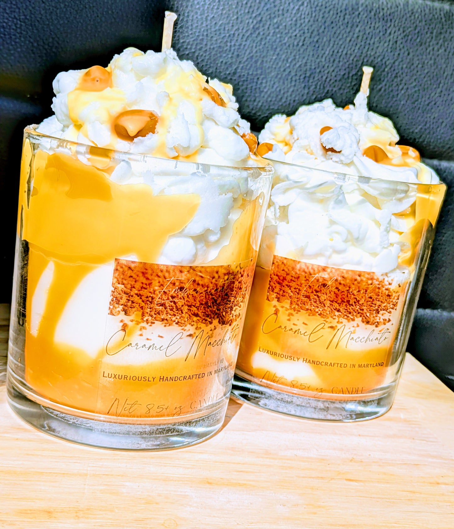 Caramel Macchiato 8.5oz +Specialty Candle