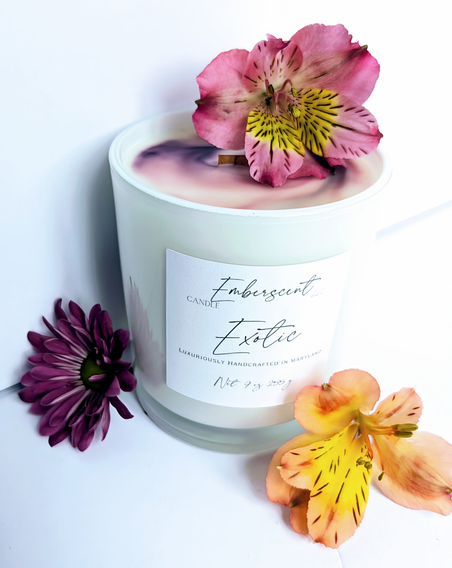 Exotic 9oz Glass Candle