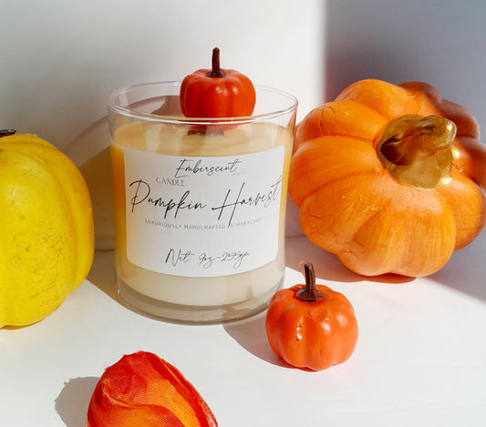 Pumpkin Harvest 9oz Glass