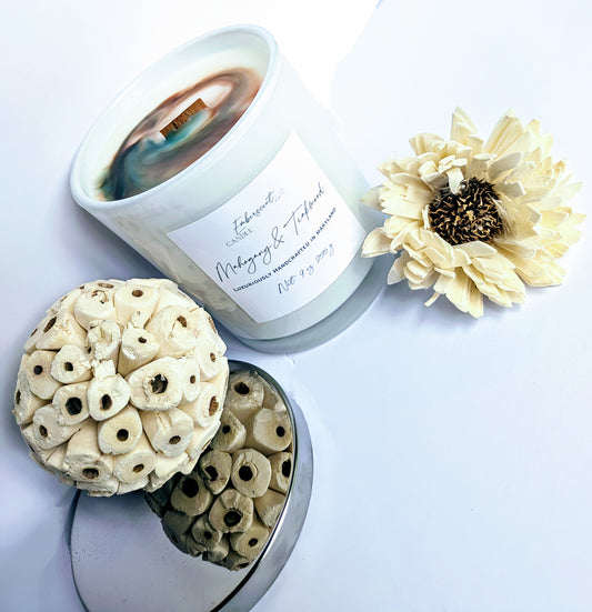 Mahogany Teakwood 9oz Candle