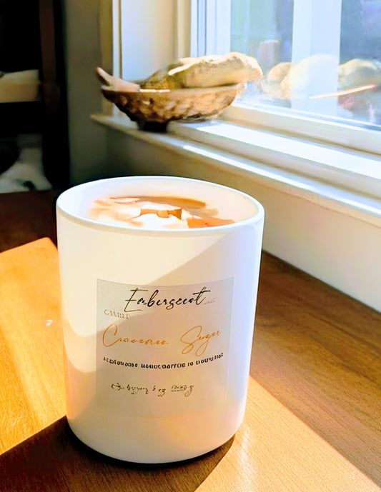 Cinnamon Sugar 9oz Glass Candle