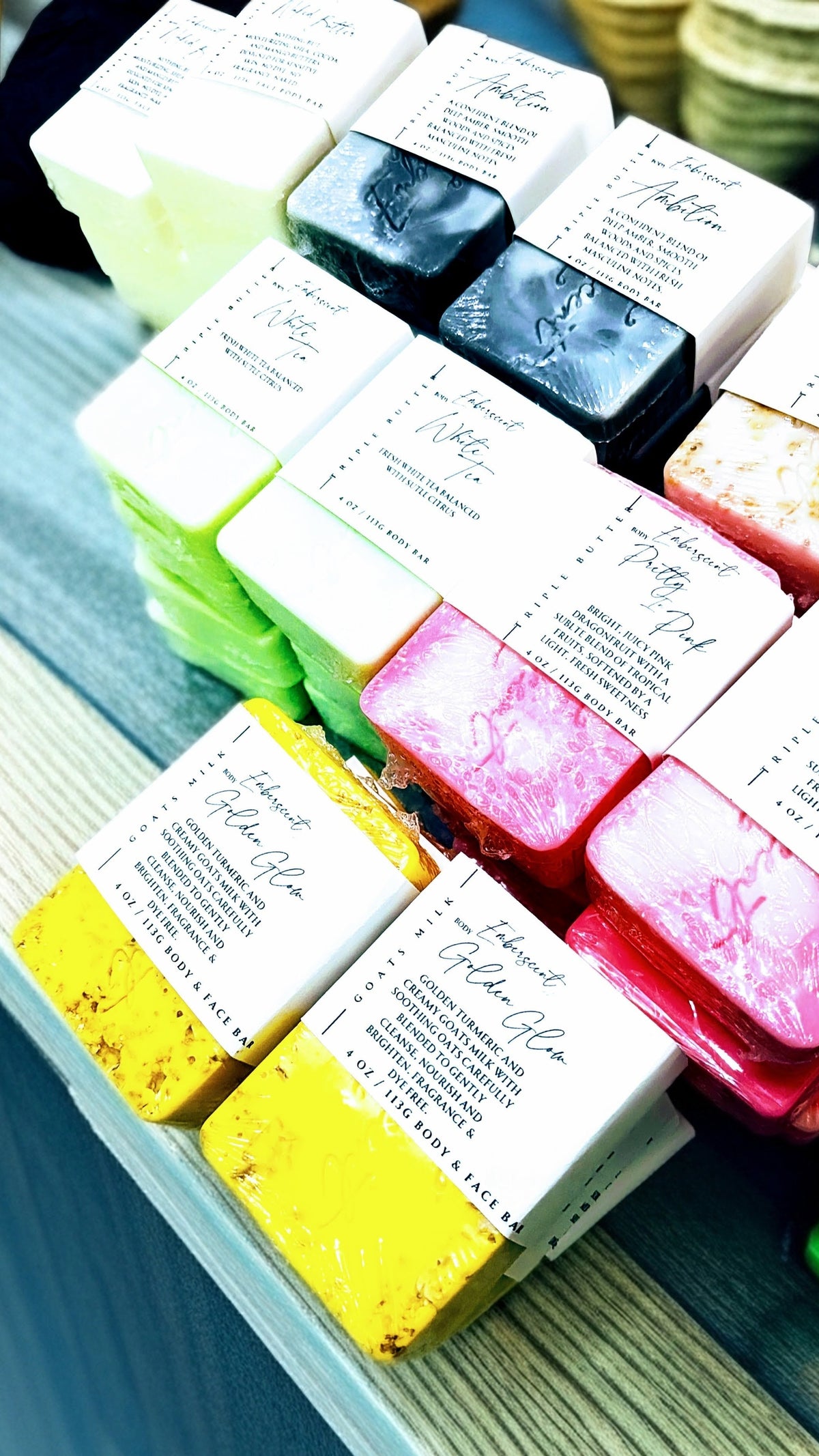 Triple Butter Bar Soap 4oz